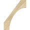 Ekena Millwork 4"W x 24"D x 32"H Westlake Rough Sawn Knee Brace, Douglas Fir BRC04X24X32WTL00RDF - alternate 2